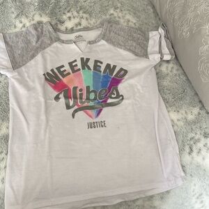 Super cute Justice PJ top